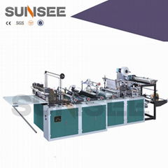 Semi-auto bottom bag making machine