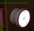 Portable mini LED sound induction chargeable night emergency light sleep lamp 5