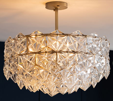 Crystal Glass Modern style pendant light GL113 2