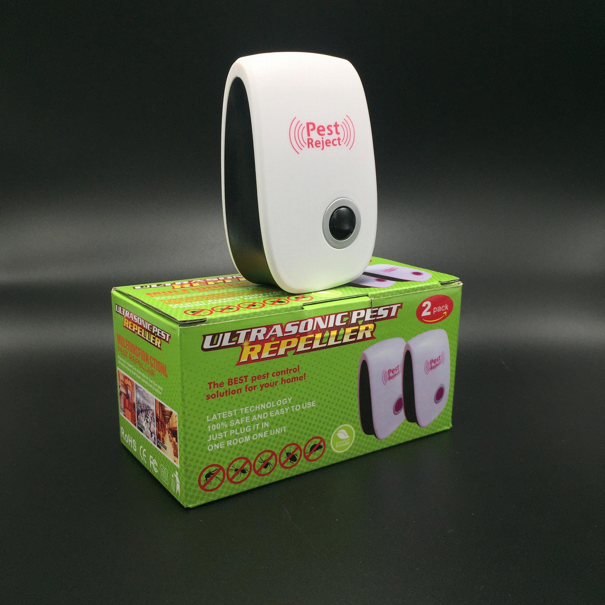 驅蚊器超聲波驅鼠器電子驅虫器害虫控制器工廠批發 5