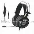 Virtual 7.1 channel Surround Sound Gaming headsets 1