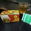 Cheap wholesale pouch packed broken green tea teabag  3