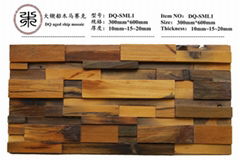 New design waterproof art mosaic wood