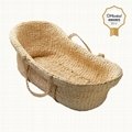 Nature Baby - Moses Basket Bundle including Tetra Tea Tree Mattress 2