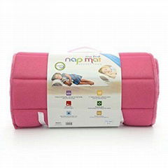 My First Mattress Memory Foam Nap Mat with Removable Pillow 