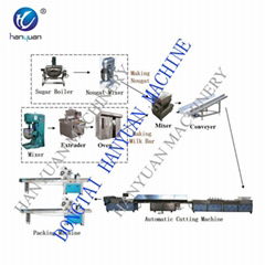 High quality nougat cake nougat candy production line 