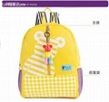 Hot Selling Kids Soft Cartoon Baby Backpack Bear Style School Bag