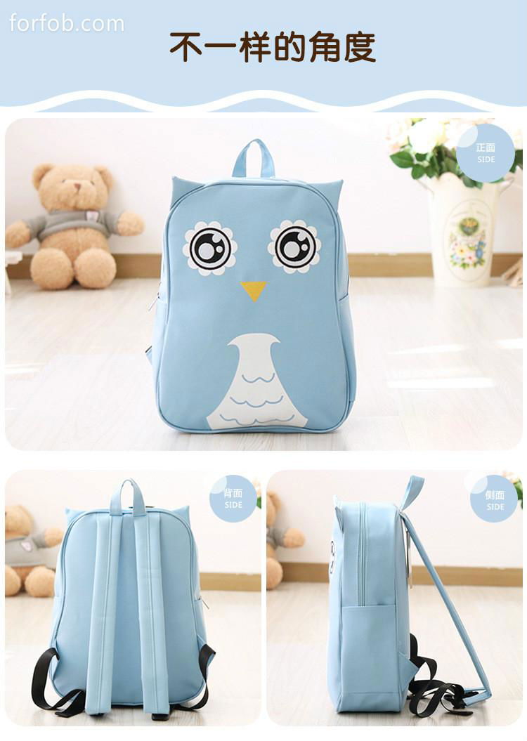 Outdoor Cartoon Cute Animal Backpack Waterproof Baby Bag For Young Kids Backpack