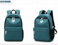 Leisure Travel Backpack School Bag Canvas Bag