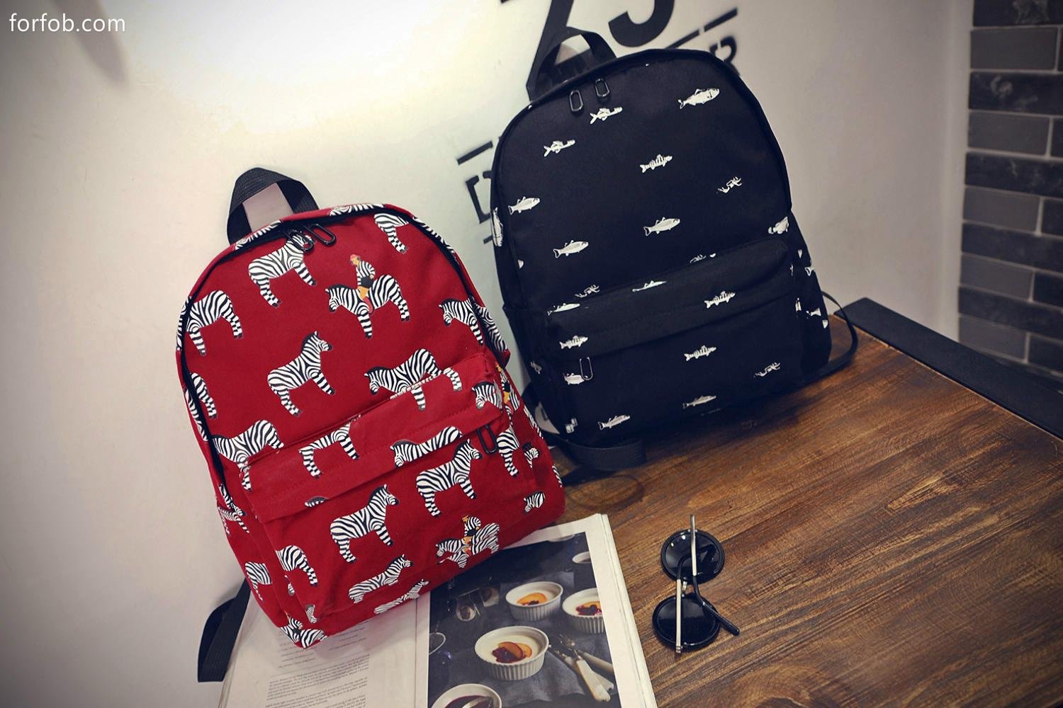 Popular Durable Canvas Backpack For Young Travel Bag 3