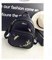 Mini  Women Bag Ladies Pu Leather Fashion Backpack Bag 4