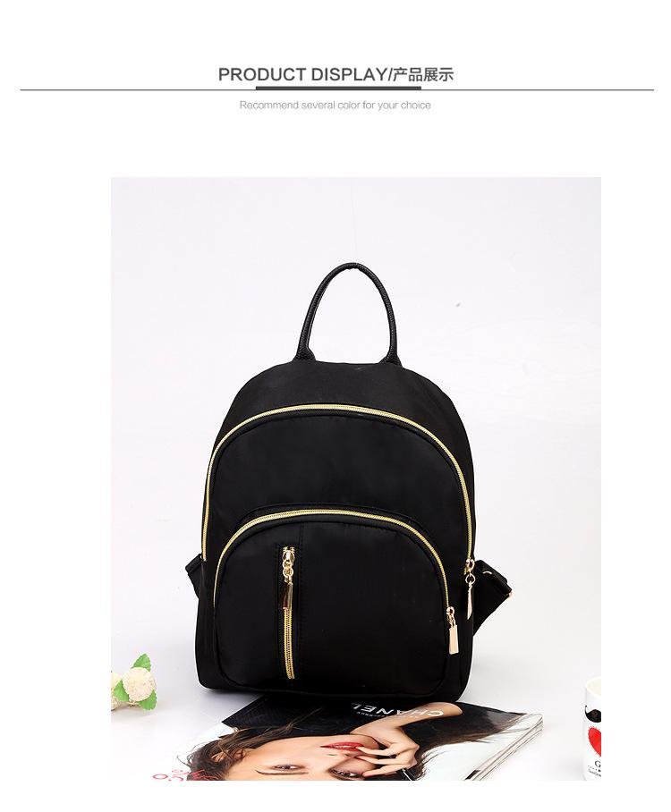 Hot Pu Leather Bag For Young Casual Backpack 2
