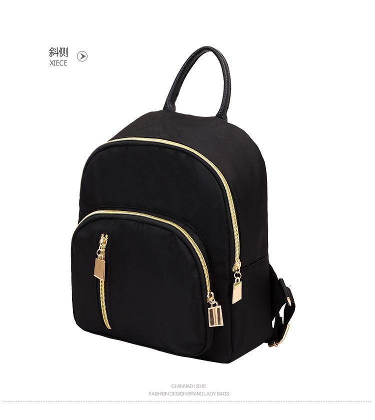 Hot Pu Leather Bag For Young Casual Backpack 3