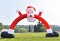 Inflatable Christmas Arch/ Inflatable Socks Arch/Inflatable candy arch for the C 3