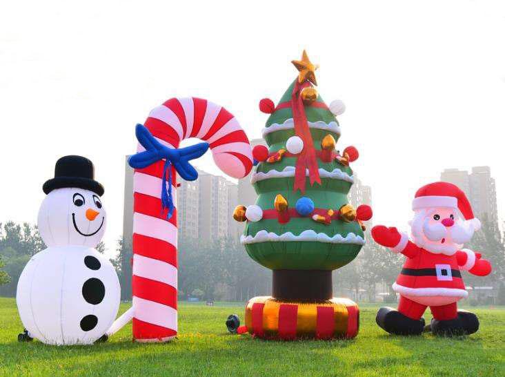 Inflatable Christmas Arch/ Inflatable Socks Arch/Inflatable candy arch for the C 5