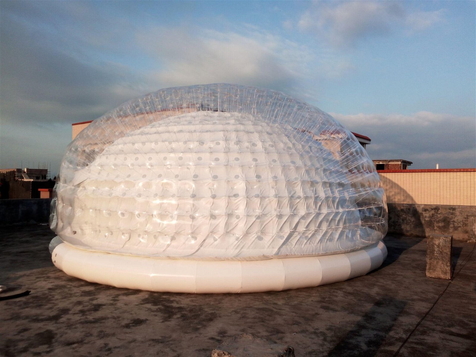 High quality inflatable dome tent with bubble tent for the outdoor