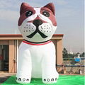 Giant inflatable dog with custom printing logo 2