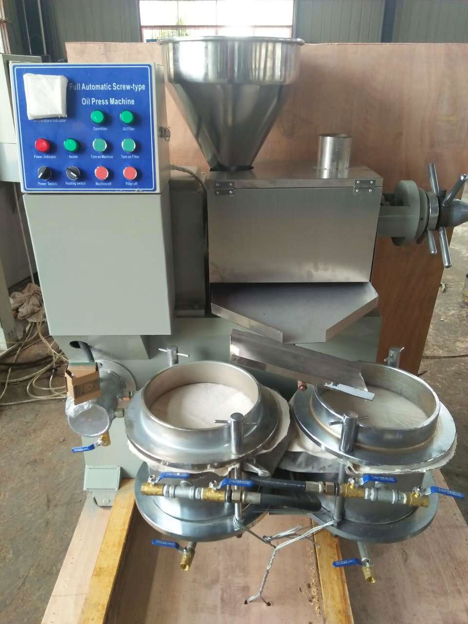 CE Automatic cold coconut oil press machine 2