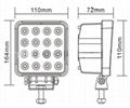 48W Square LED Work Light 4