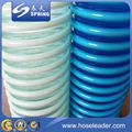 PVC Reinforced Spiral Suction Powder Water Garden Pipe Hose 2