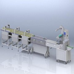 Full automatic packaging machine line