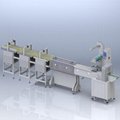 Full automatic bakery bread packaging machine line