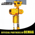 Reasonable price mini electric chain hoist used on overhead crane bridge crane 1