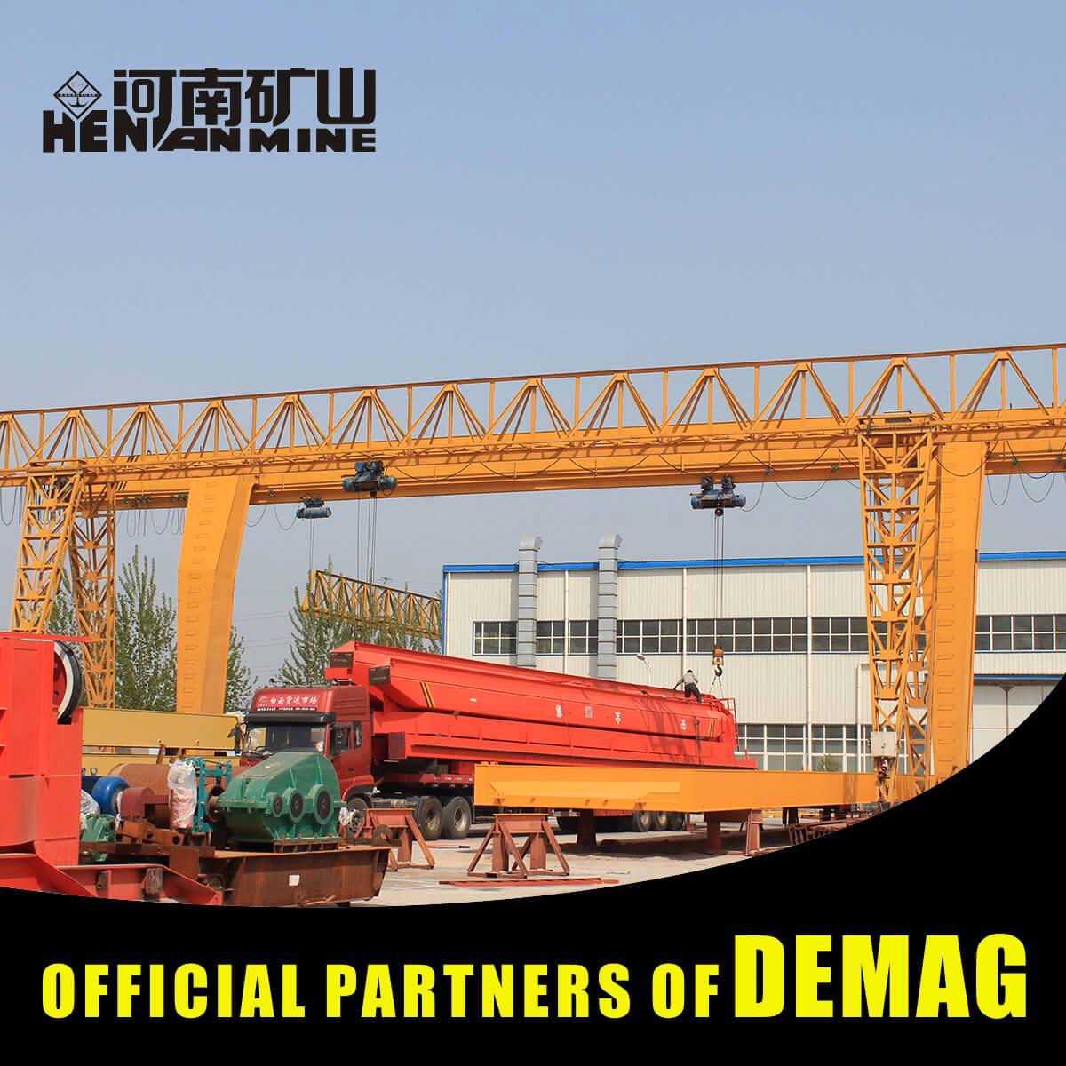 L type steel mill 20t single girder gantry crane China price