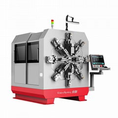 12 Axis Automatic Camless Spring Machine