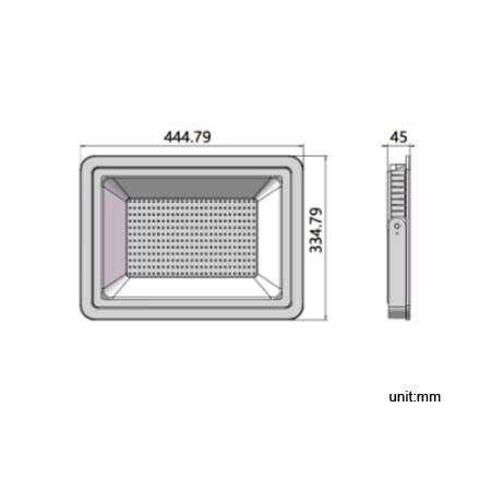 led flood light 300W 5