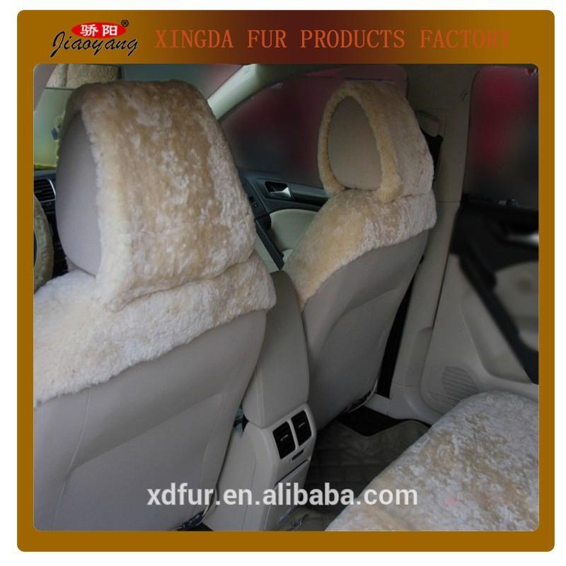 Pure handmade australian new type sheepskin car seat cover