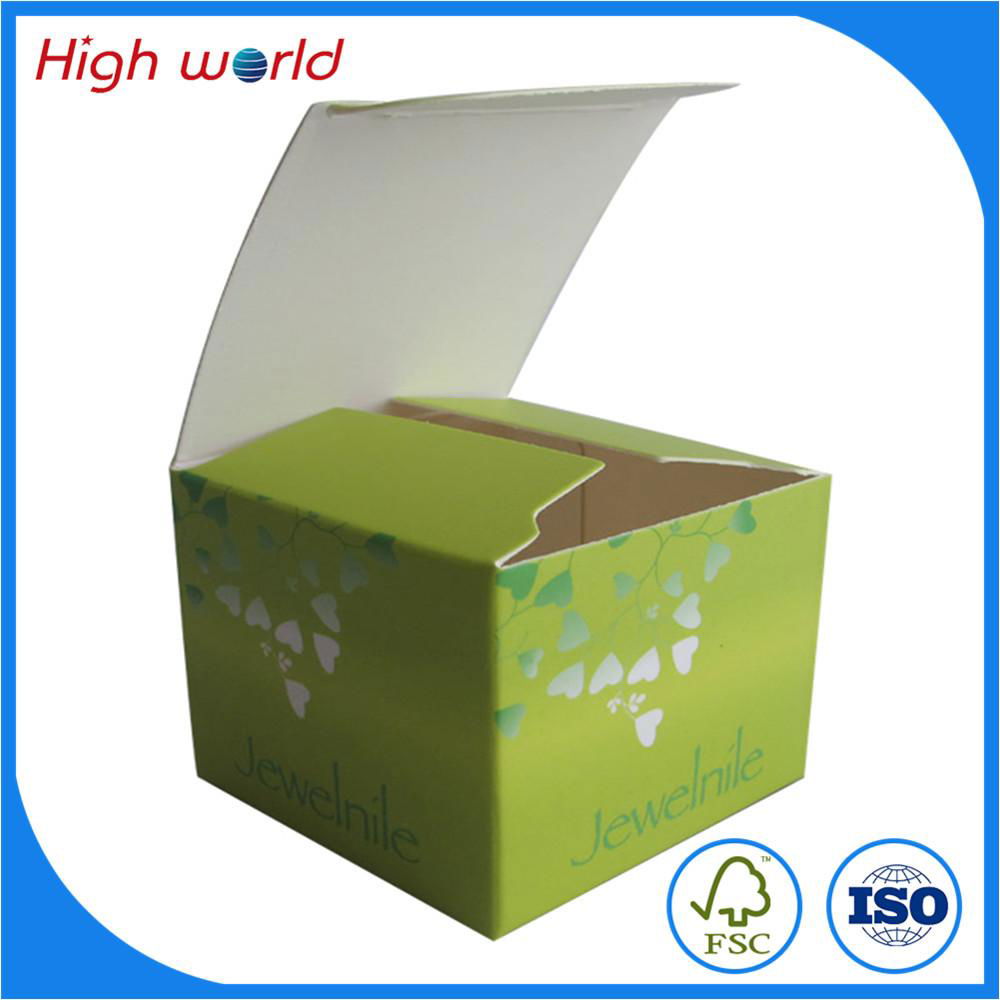 Small Cardboard Card Paper Cosmetic Box for Packaging