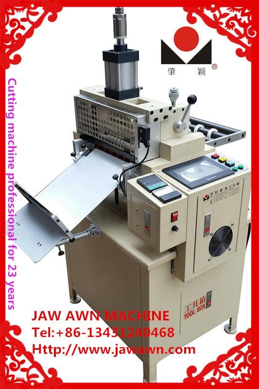 JA-160AC Pneumatic microcomputer belt cutting machine/cold and hot cuttings 4
