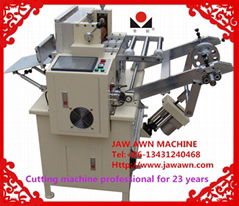 JA-500/600 Microcomputer belt cutting machine with elevating type material rack