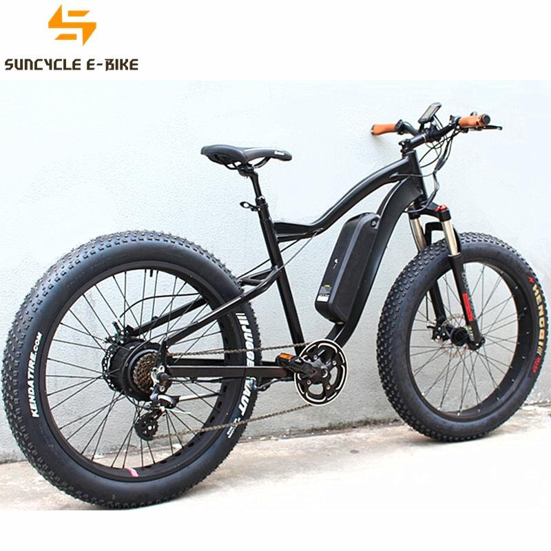 EN15194 Aluminum alloy 26" lithium battery electric fat bike  3