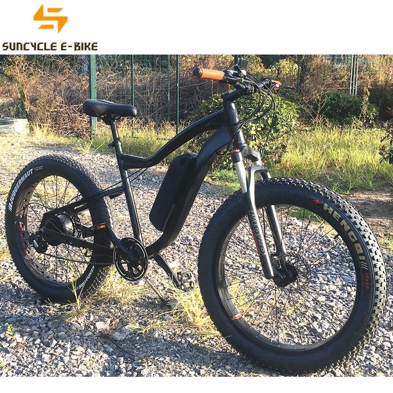 EN15194 Aluminum alloy 26" lithium battery electric fat bike  5