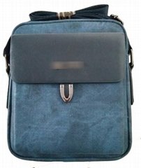 Casual Business Fashion Messenger Bag PU Leather Man Bag