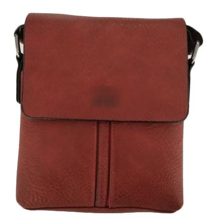 New style fashion men PU leather shoulder messenger bag