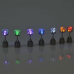 Nice Product For Christmas Party Favors LED Earring with BatteriesStainless Stee