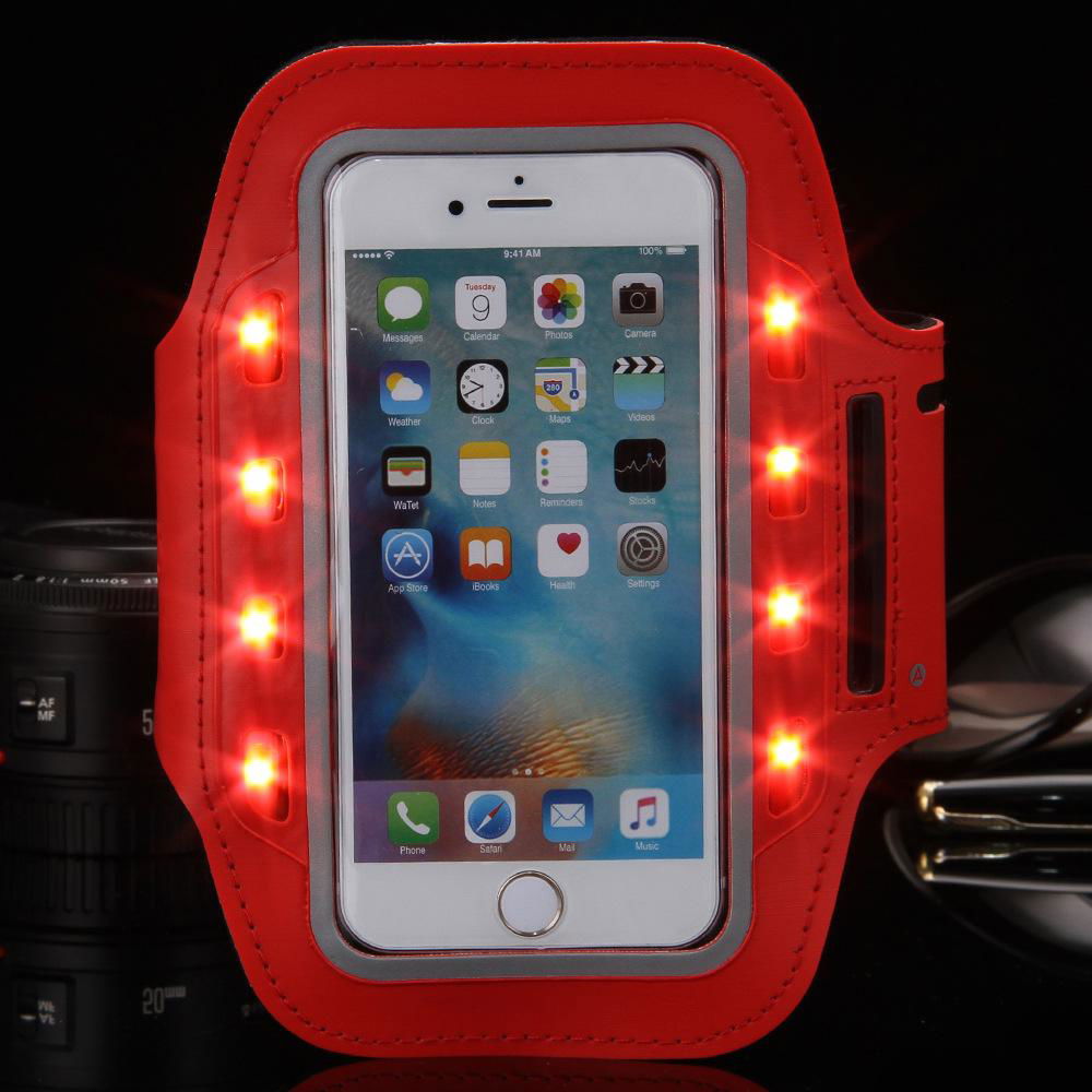 LED Sport Armband Mobile Phone Custom Armband Holder for Running 5