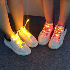 Light up Flashing LED Shoelace with Battery for Evert