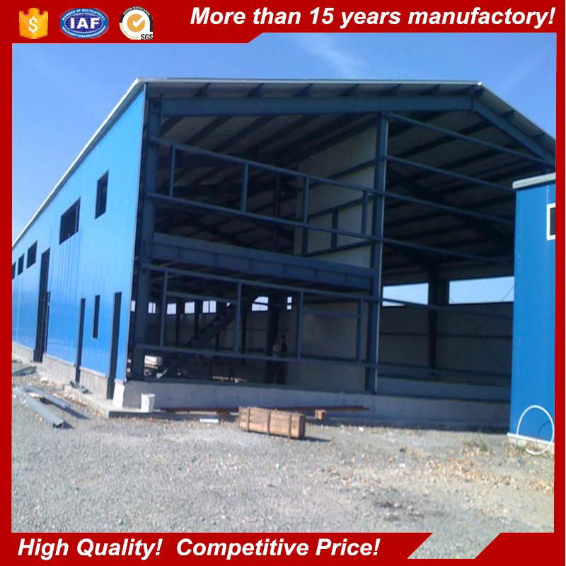 Tope sale steel structure warehouse/workshop 2