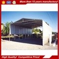 2017 new modern hot dip galvanized easy Installation waterproof metal carport