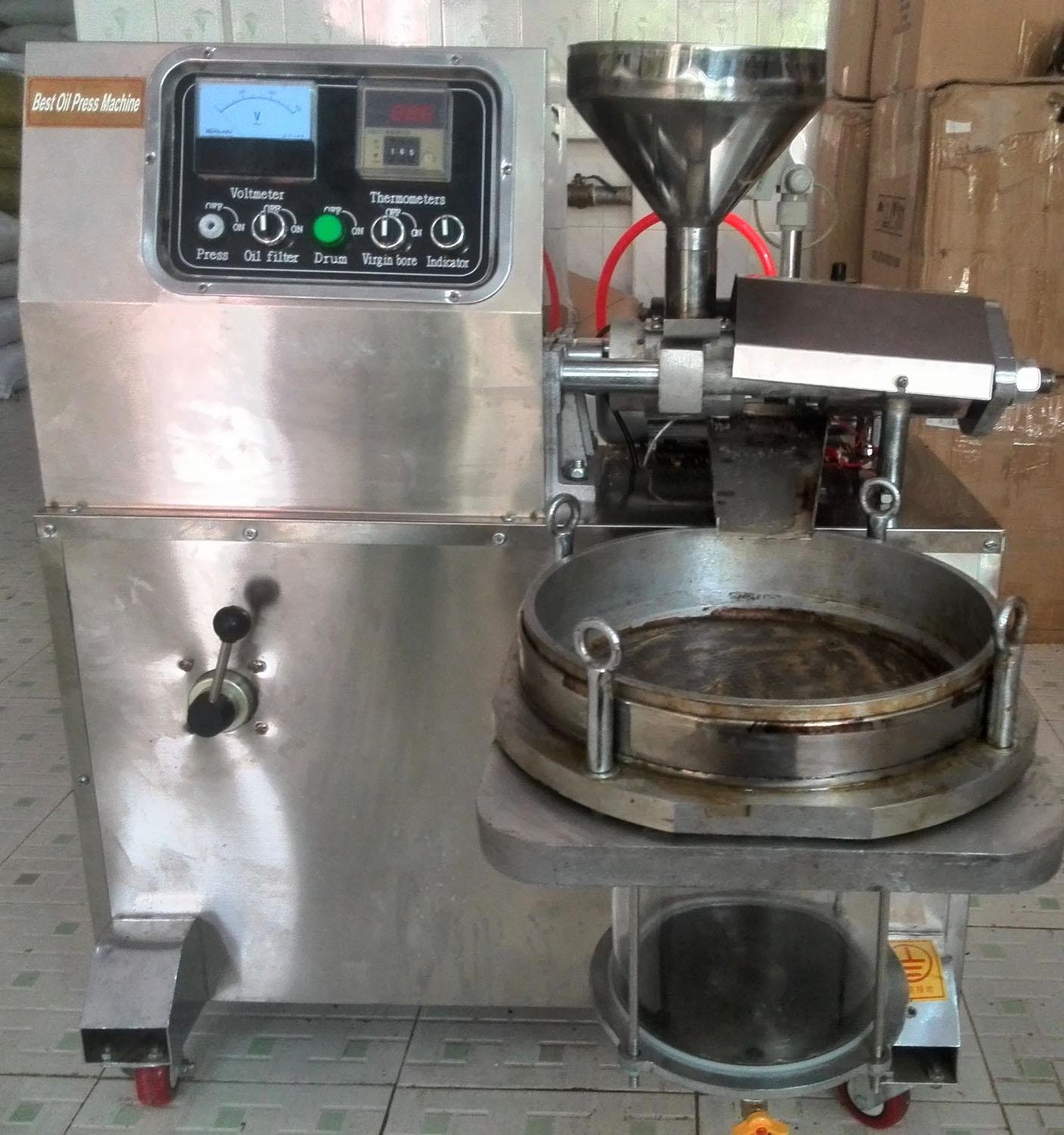 Industrial automatic soybean oil press machine 5