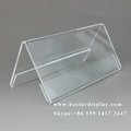 High quality Plexiglass PMMA acrylic menu holder 2