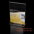 High quality Plexiglass PMMA acrylic menu holder 3