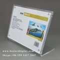 High quality Plexiglass PMMA acrylic menu holder 4