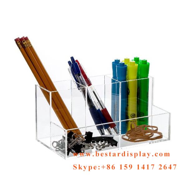 Reliable supplier Plexiglass PMMA acrylic pen holder BST002 Bestar