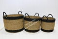 Eco-friendly seagrass baskets-BH4322A-3MC