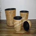 Eco-friendly water hyacinth planter for